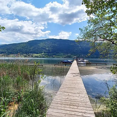 Veronika Haus Kmb Seeappartement Am Ossiacher Mit Direktem Seezugang Und Hallenbad Lägenhet