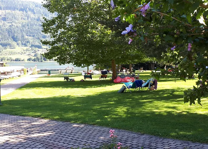 Veronika Haus Kmb Seeappartement Am Ossiacher Mit Direktem Seezugang Und Hallenbad * Tschoran